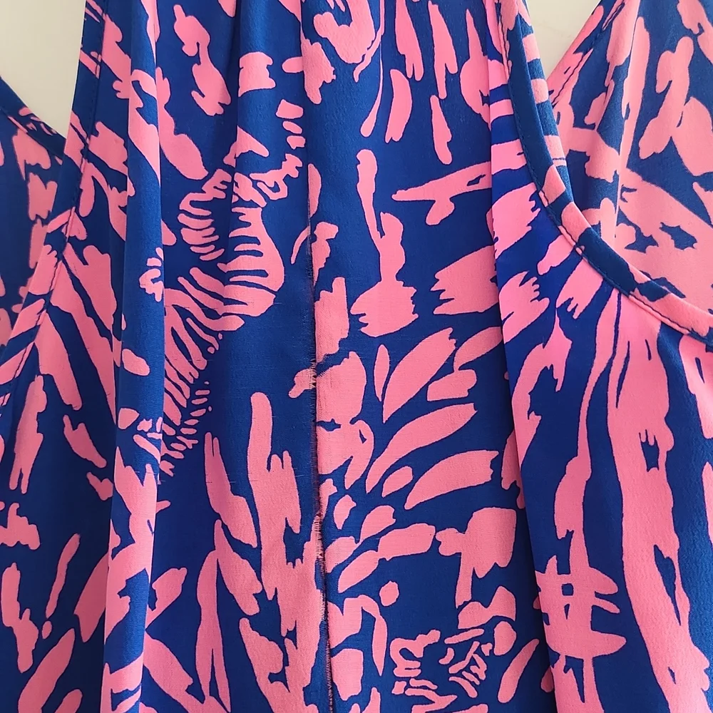 Lilly Pulitzer Silk Dusk Top - Picture 4 of 4